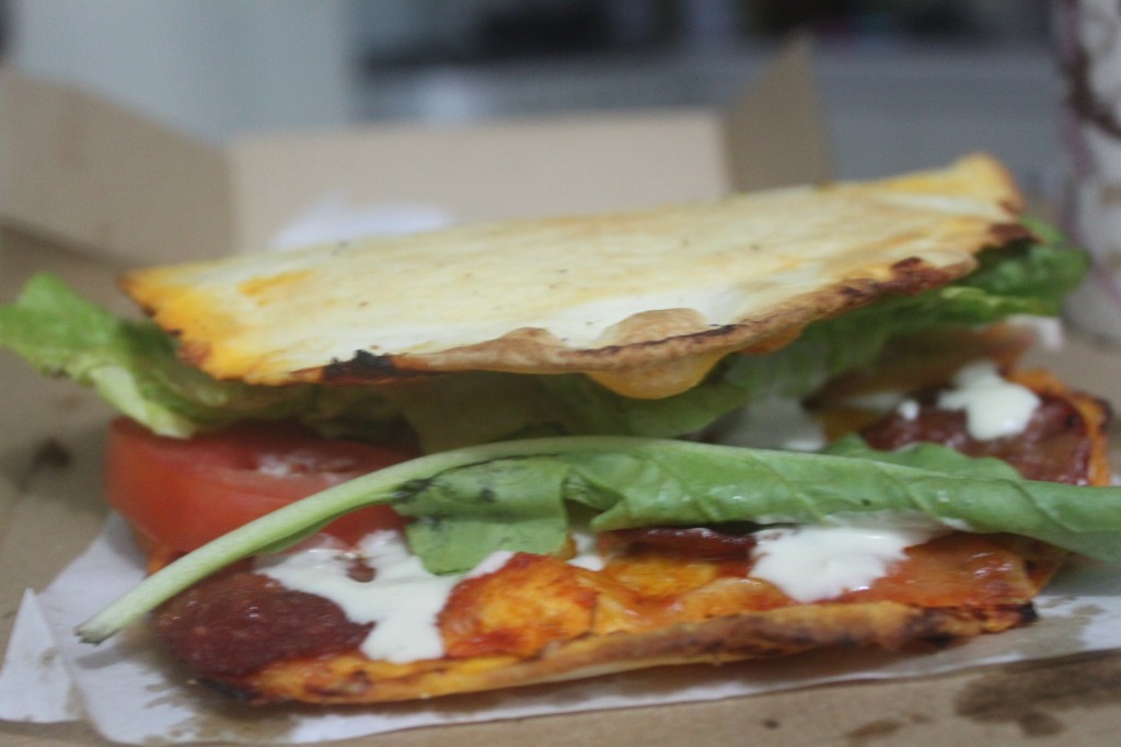 Peace offering Yellow Cab Folded Pizza Satisfy Your