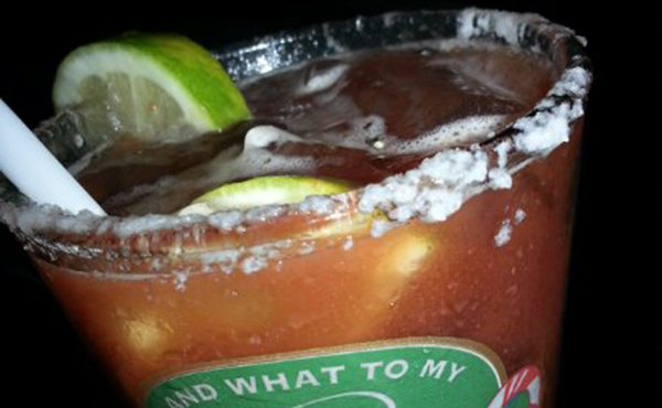 The Spice Jar Food Hub: Burrito and Michelada